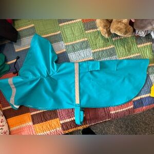 Dog raincoat - size large